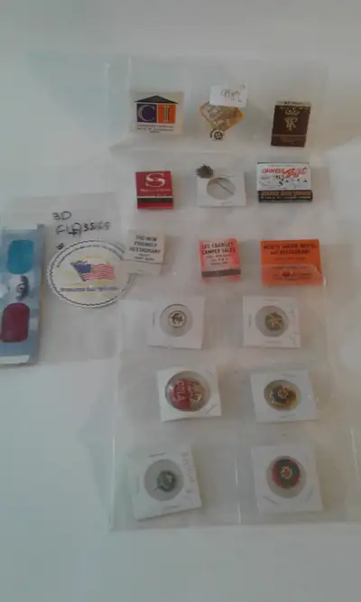 COLLECTABLE LOTS--$5 EACH pre Garage sale lots each photo is a collected lot of items @ $5 each