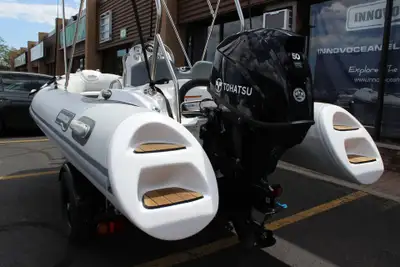 NS390C + 50HP Tohatsu+CANOPY+Ladder Special Deal Only $26000, View more