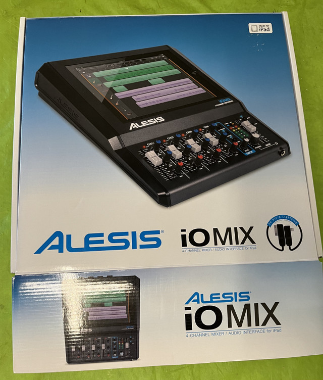 Alesis iOS MIXER - 4 Channel Audio Interface & iPad MixerNEW in Pro Audio & Recording Equipment in Saskatoon - Image 3