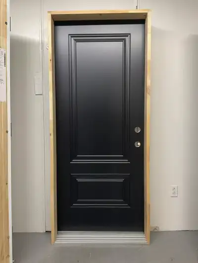 1387PSM Porte d’acier 34″G Noire Orlean, View more