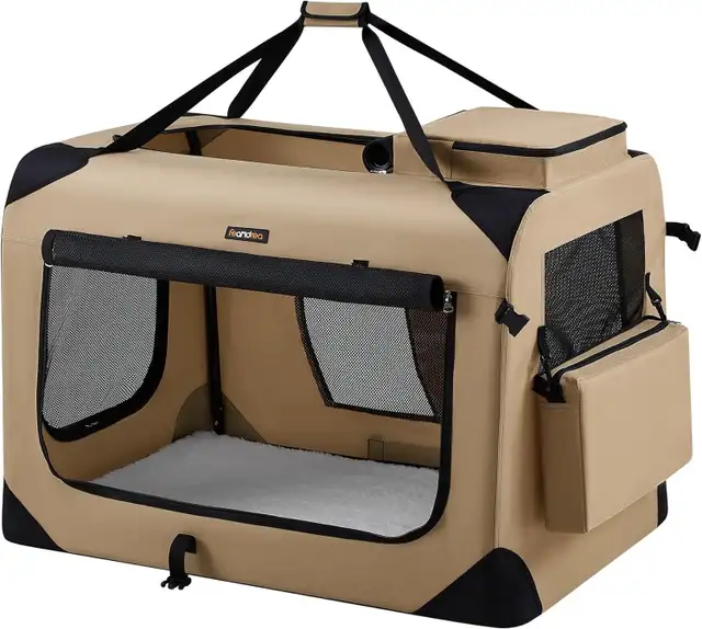 36"L x 25"W x 25"H, Medium Collapsible Soft Dog Crate in Other in Markham / York Region - Image 9