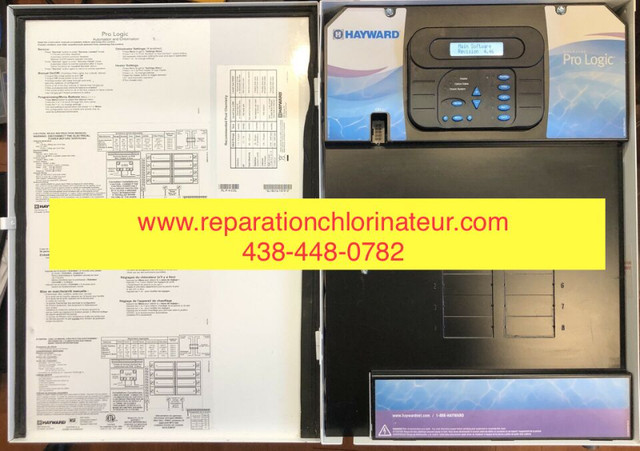 Réparation systèmes Hayward Pro Logic, Aqua Logic, Omnilogic dans Spas et piscines  à Ville de Montréal