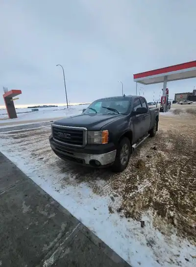 Here is a 2010 gmc regular cab , it has like 280 some recently the starter was changed so runs good...