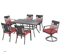 Patio Dining Table Set of 6