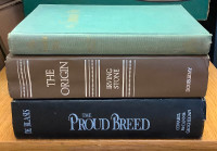 Hard Cover Books THE PROUD BREED; SNAKE PIT; THE ORIGIN