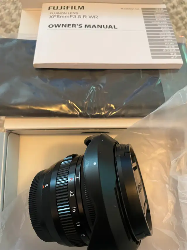 Fujinon XF8mmF3.5 R WR63735878772097120