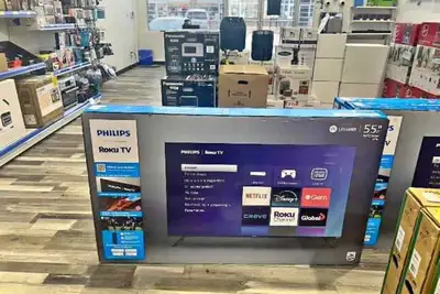 Philips 55" Roku TV, View more