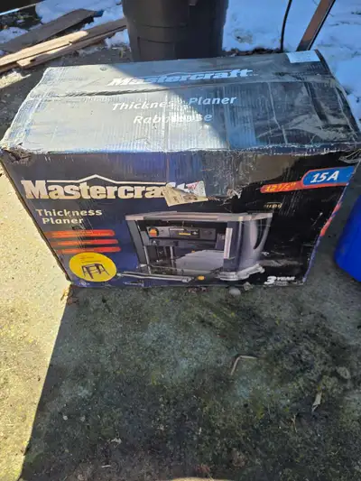 Mastercraft Thickness Planer, View more