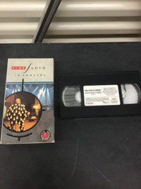 Vhs pink Floyd in concert 1989