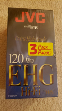 JVC Extra High-Grade Blank VHS Tape