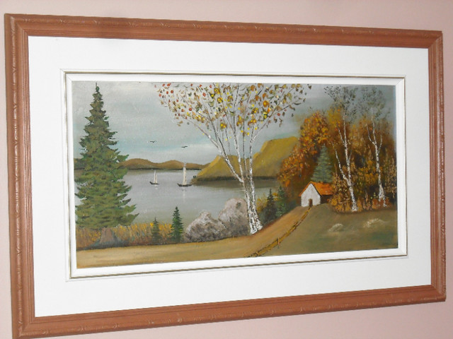 Cabin by Lake in Arts & Collectibles in Gatineau - Image 3