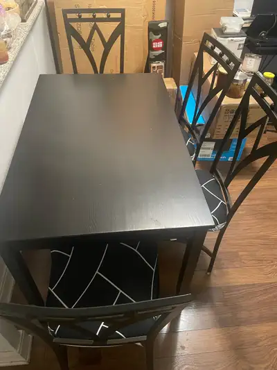 Dining  Table with 4 Chairs – Used / Like New, View more