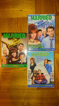 MARRIED WITH CHILDREN 3 SEASON DVD BUNDLE