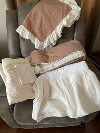 Bedding for Single Beds. $20.00