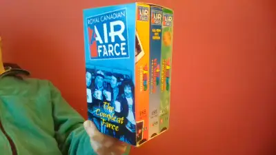 Perfect condition on this RCAFarce Video Yearbook boxed set; glossy box & sleeves in crisp shape and...