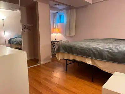 Fully furnished Room in three bdrms Suite near Century Park LRT