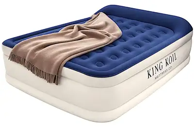 King Koil Luxury Air Mattress 20in Full Size (Blue), View more