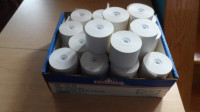 35 Rouleaux de papier pour calculatrice et caisse enregistreuse