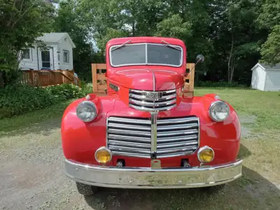 1946 GMC 3 ton truck. Original tires. Comes with 2 spares. 4 speed ruxel. 235 engine . Mileage is 11...