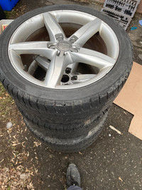 Audi a4 rims and tires 18 inch