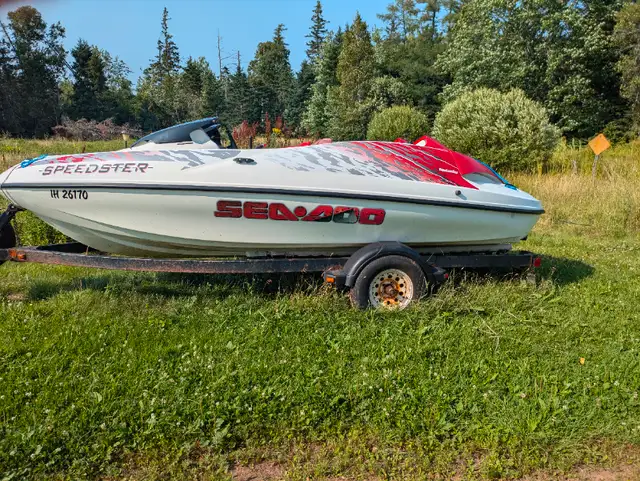 1998 Seadoo Speedster in Powerboats & Motorboats in Charlottetown - Image 2