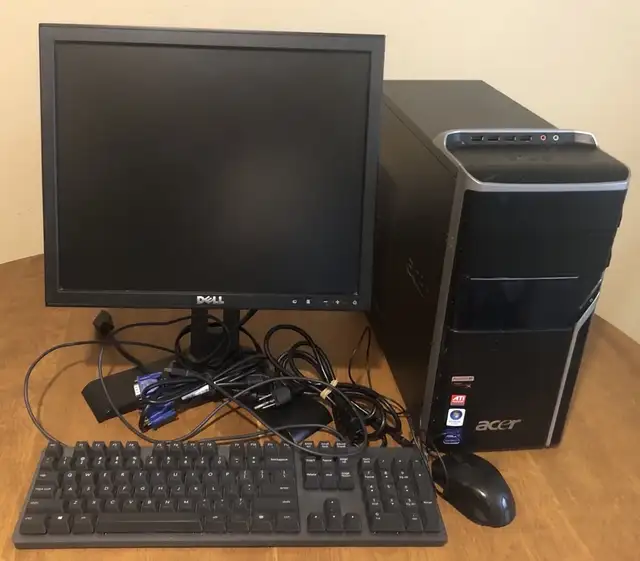 Bundle: PC intel-i3, 17" Monitor, Keyboard & Mouse in Desktop Computers in City of Toronto - Image 2