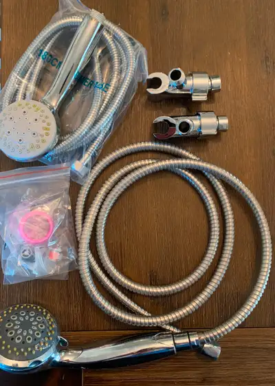 2x Shower Heads for Sale – Tariff Free! Upgrade your shower experience with this set of 2 gently use...