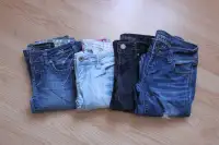 Lot jeans femmes XS