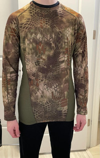 Richmond Hill - USED breathable kryptek camo shirt in SMALL