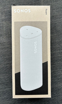 Sonos Roam Portable Wi-Fi & Bluetooth Speaker White BNIB