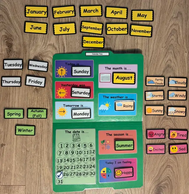 Calendar Activity $15