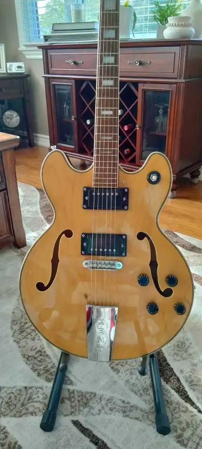 Kent 335 Style Semi-Hollow Guitar  1960's, View more