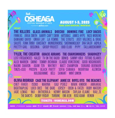 OSHEAGA ticket, View more