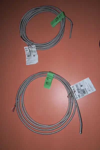 SouthWire AC90 14-2 Wire and 14-3 Wire Armoured Cable All solid copper wire cables 14-2 AC90 Armoure...