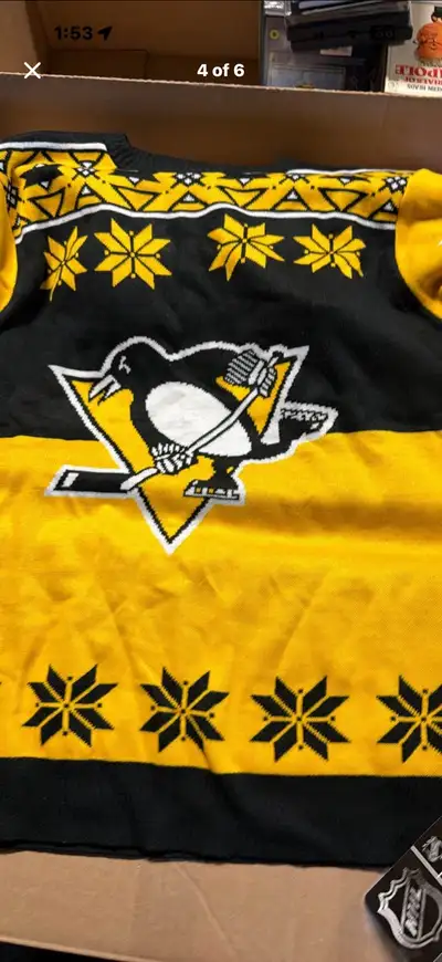 NHL Pittsburgh Penguins Holiday Sweater, View more