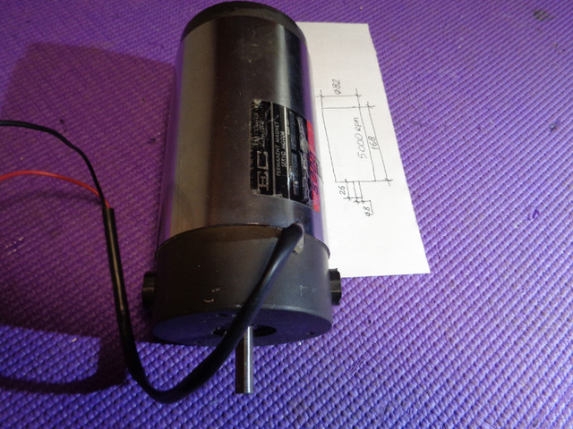 DC 110 v magnet servo motor 5000 rpm. in Other Business & Industrial in City of Toronto - Image 2