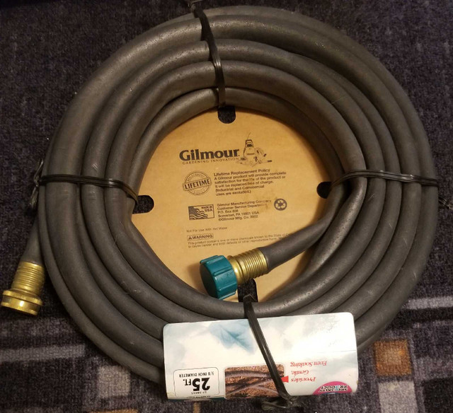 Gilmour Round Soaker Hose 5/8", 25ft, Black in Outdoor Tools & Storage in Mississauga / Peel Region - Image 2