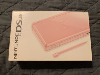 Coral Pink Nintendo DS Lite Console Complete in Box