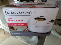 Machine à pain Black&Decker 3lb