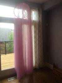 Girls Pink Canopy / Veil For Bed or Play and more!