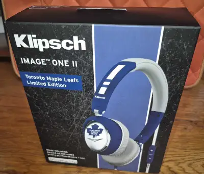 Klipsch Image One II Toronto Maple Leafs Headphones, View more