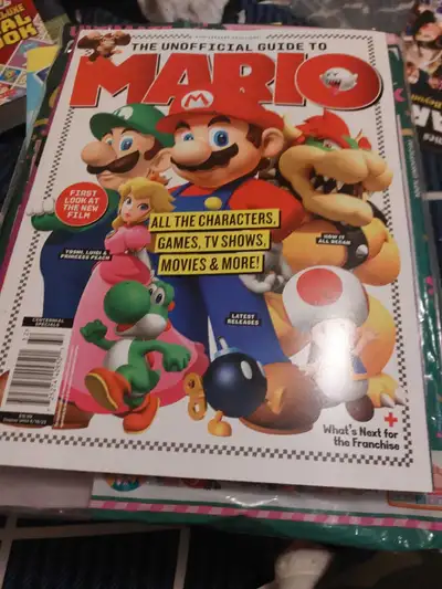 Dive into the Mushroom Kingdom with The Unofficial Guide to Mario! This magazine is packed with ever...