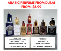 EXOTIC ARABIC PERFUMES FROM DUBAI @ WHOLESALE PRICES (FROM $5.99