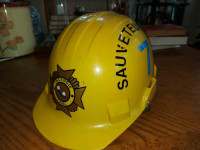 Vintage Laval Firefighter's Helmet