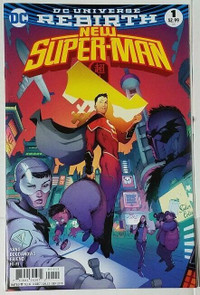 New Super-man #1 Reg. Cvr.1st Print DC Comics Universe Rebirth