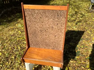 MCM Vintage Office Cork Board with Drawer, View more