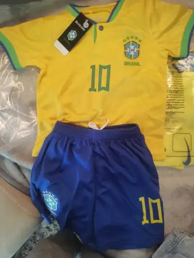 Brazil Neymar Jr Soccer jersey set, View more