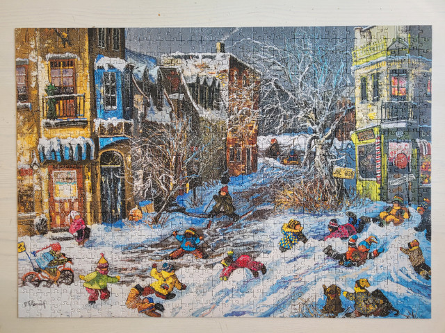 Casse-tête 1000 mcx. Belvédère - P. Paquin - La première tempête dans Jouets et jeux  à Ville de Montréal - Image 2