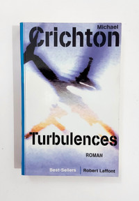 Roman - Michael Crichton - Turbulences - Grand format