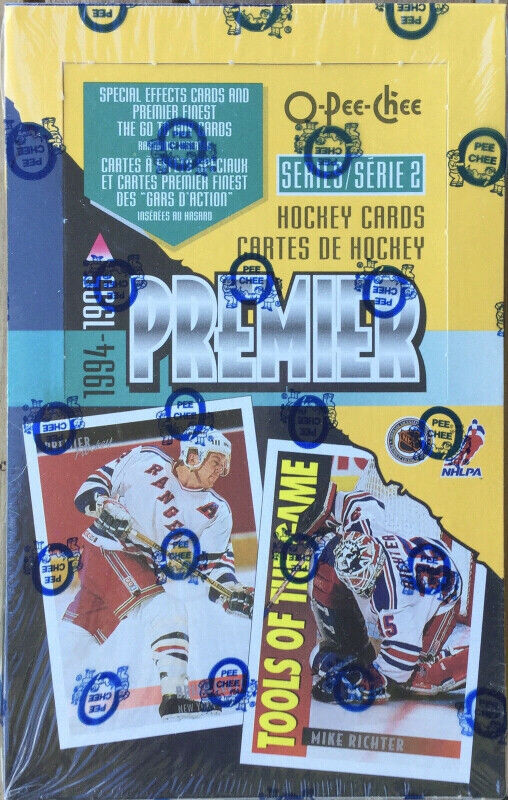 1994-95 OPC PREMIER .... SERIES 2 .... sealed box .... 36 packs in Arts & Collectibles in City of Halifax